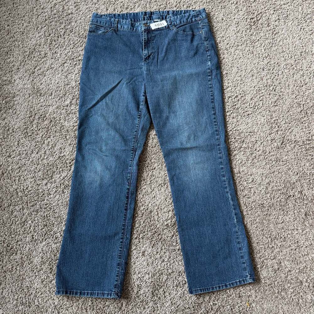 Christopher & Banks Women's Modern Fit Blue Denim Jeans